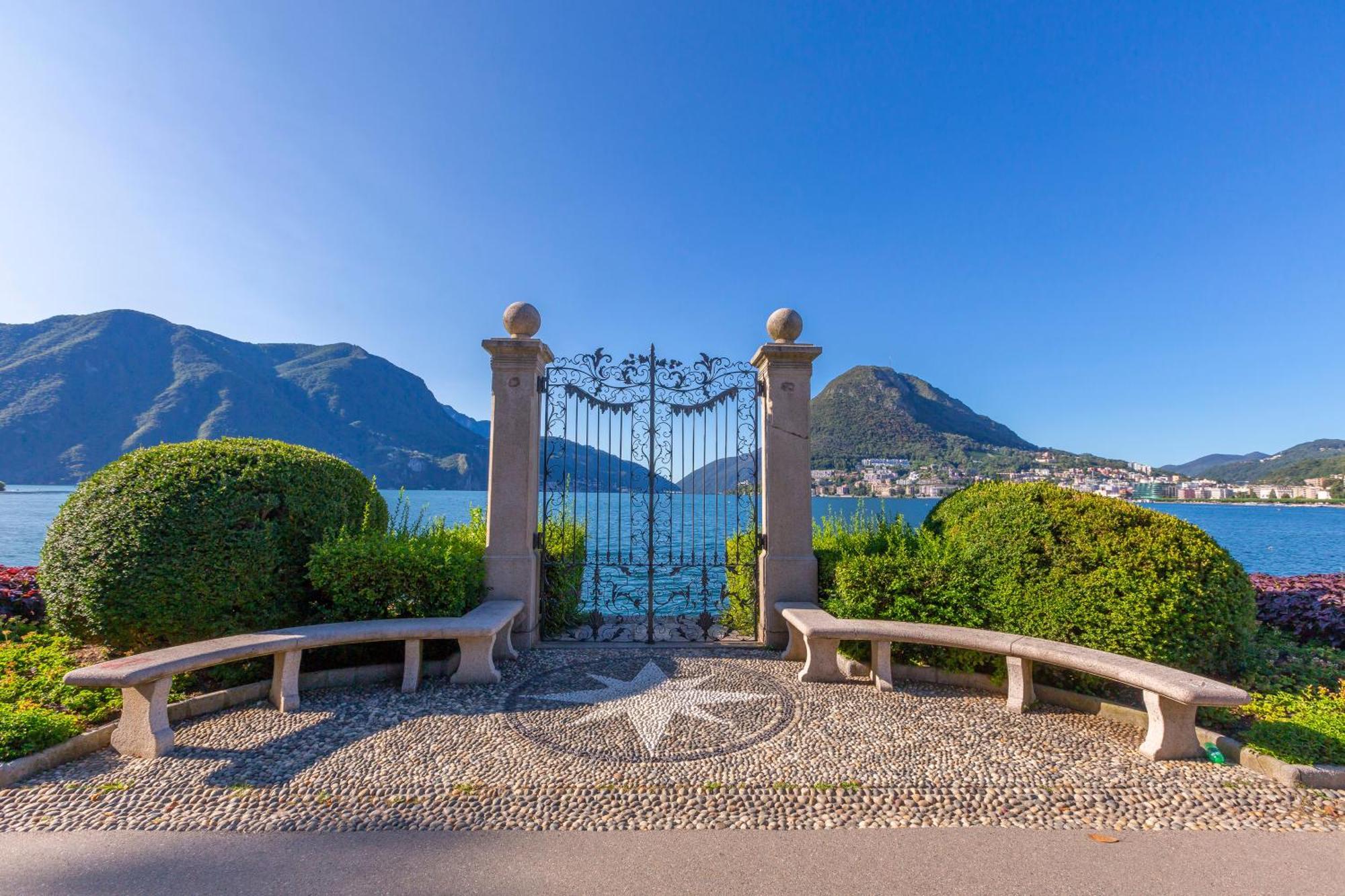 Residence Palace - Happy Rentals Lugano Bagian luar foto